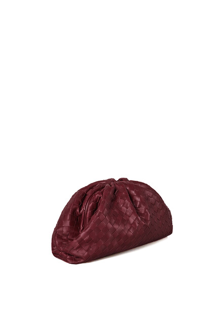 Pouch Intrecciato Nappa Clutch